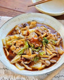 ご飯にのせて食べたい！あつあつとろとろ「白菜のあんかけ」レシピ