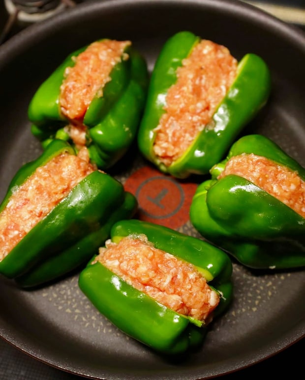 肉詰めピーマン3