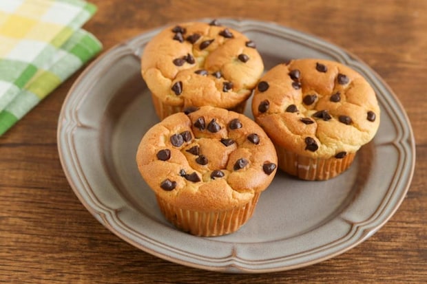 ふわもち食感♪「チョコバナナの米粉カップシフォンケーキ」の作り方