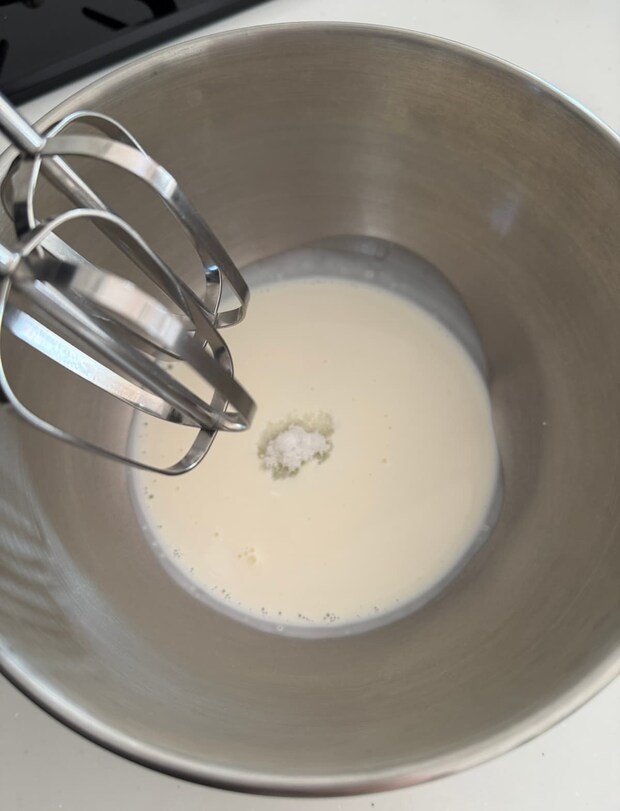 卵ひとつ分で作るロールケーキ