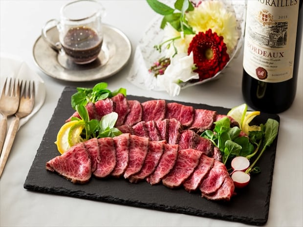 近江牛特選和風とろ生ローストビーフ