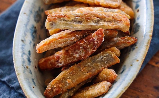 シャキほく!手軽に作れる「れんこんの揚げ焼き」にやみつき♪