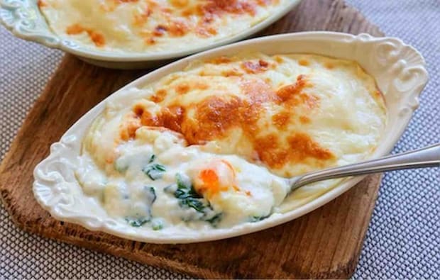 料理が映える!Mizukiさんおすすめ・スタジオエムの新作グラタン皿「アカンサス」