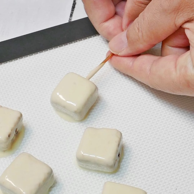 ひとくちウエハースチョコ手順02