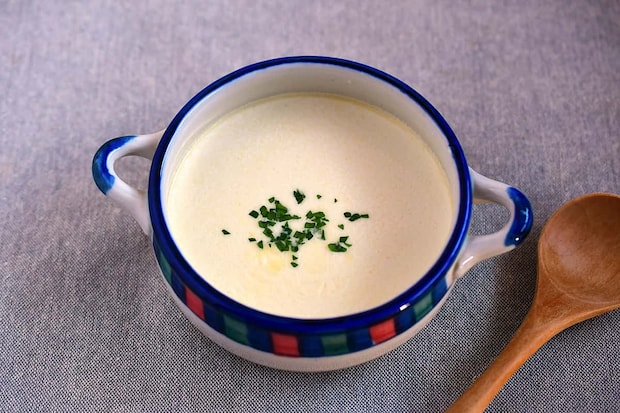 マッシュポテトを使ったポタージュ