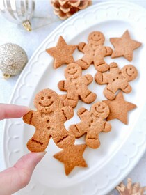 小麦・乳製品なしでもサクサク！「米粉のジンジャーマンクッキー」の作り方【クリスマス】