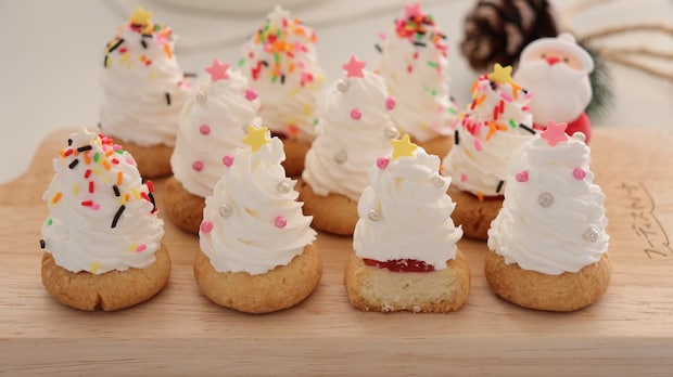 キラキラツリークッキー