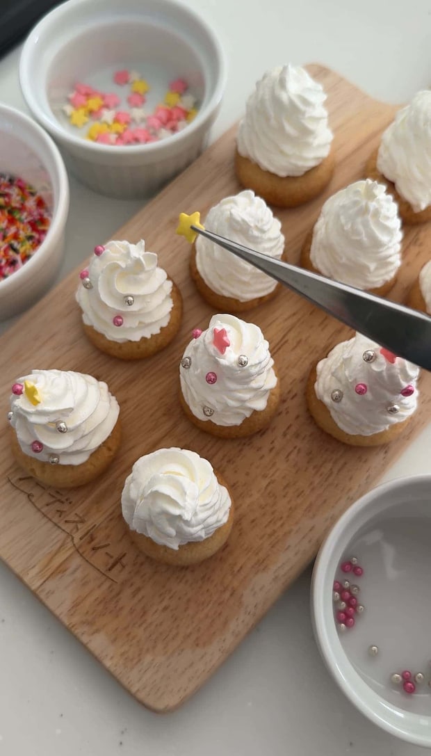 キラキラツリークッキー