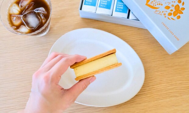 チーズケーキサンド 〈プレーン〉 - CHEESECAKE SAND -／M・dish