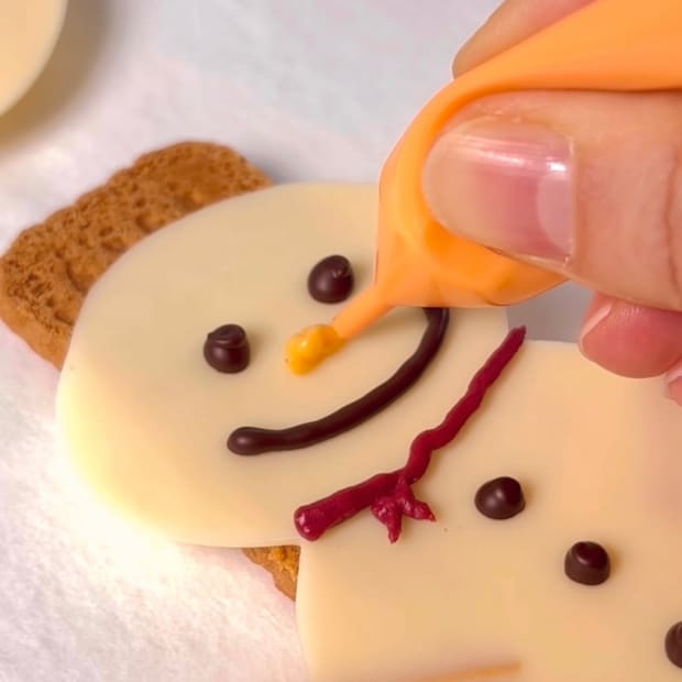 スノーマンチョコ