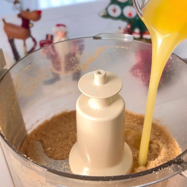 クリスマスレアチーズケーキ