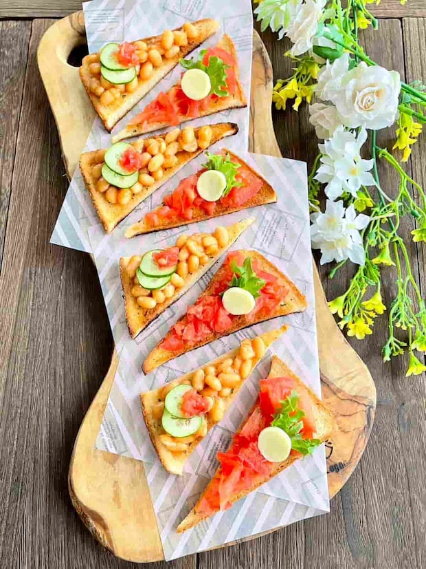 ２種類のブルスケッタ