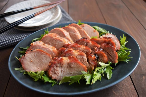 「ヨーグルトみそ焼豚・しょうゆ焼豚」