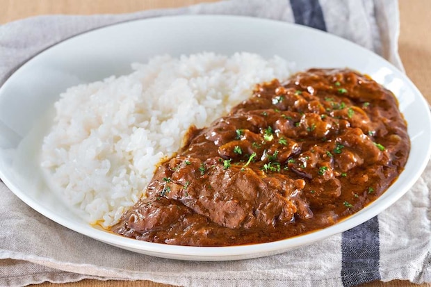 モッタイナイビーフのカレーライス