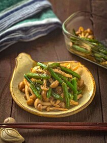 5分で完成♪作り置きに便利な「いんげんとしめじのマヨソテー」の作り方