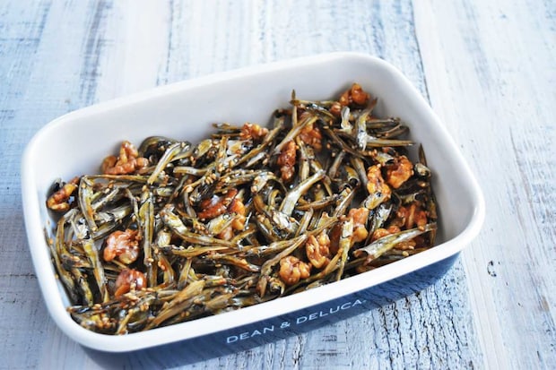 「くるみ入り田作り」レシピ