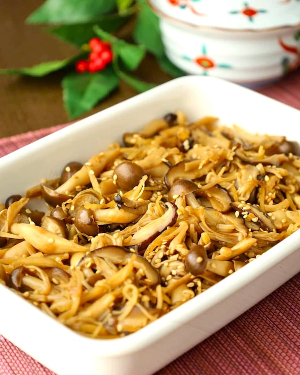 食物繊維たっぷり！「きのこ3種のしょうが佃煮」が年末年始の常備菜におすすめ！