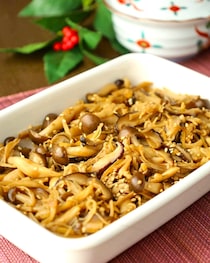 食物繊維たっぷり！「きのこ3種のしょうが佃煮」が年末年始の常備菜におすすめ！