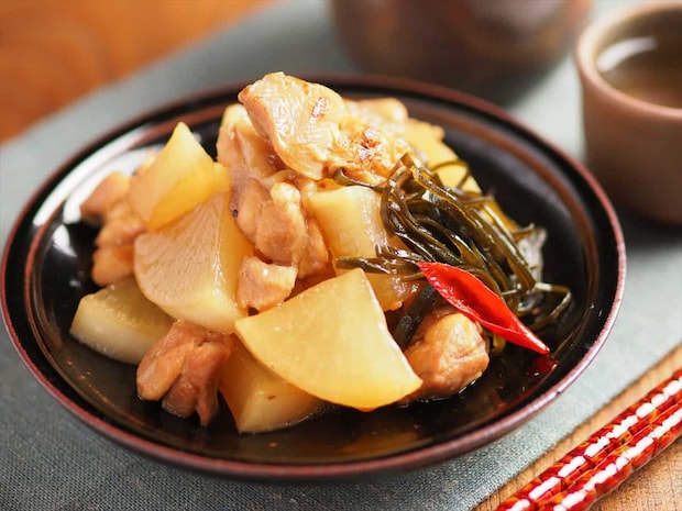 筋肉料理人さん 鶏もも肉と大根のさっぱり煮