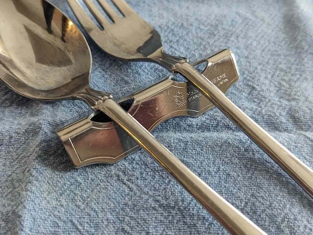 ダイソー カトラリーレスト 使用例