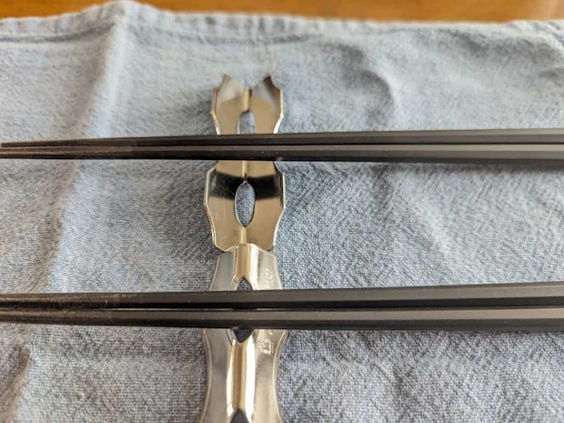 ダイソー カトラリーレスト 使用例