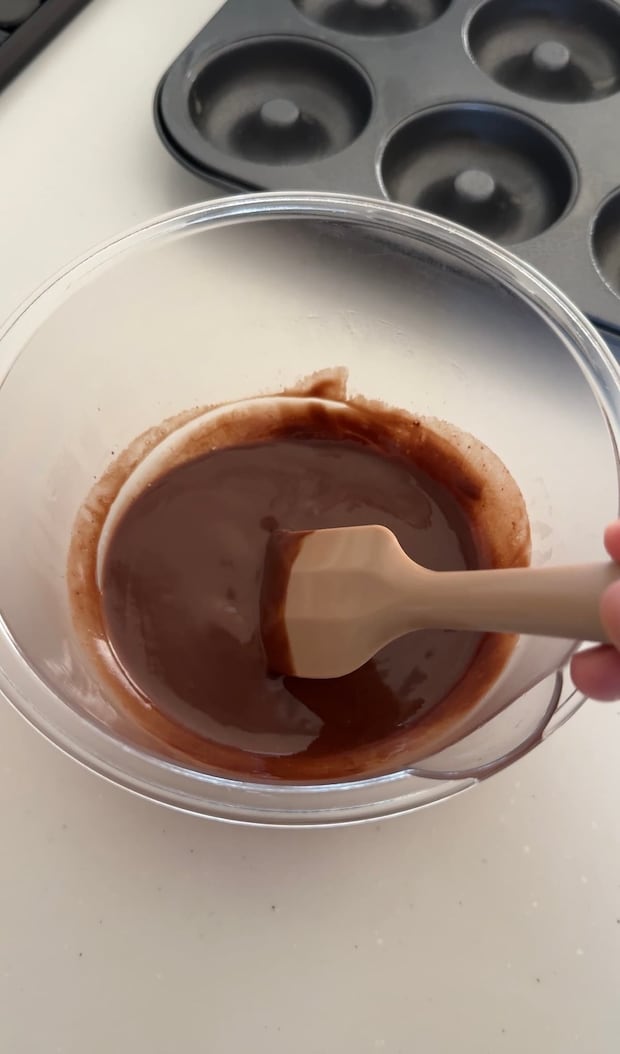 チョコケーキな焼きドーナツ