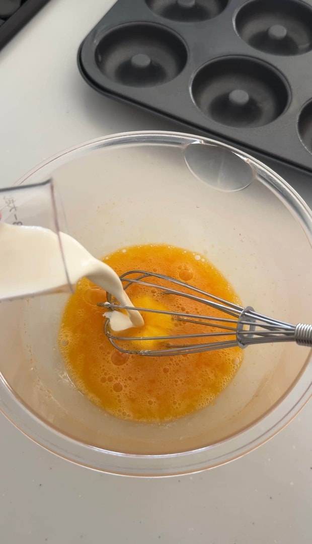 チョコケーキな焼きドーナツ