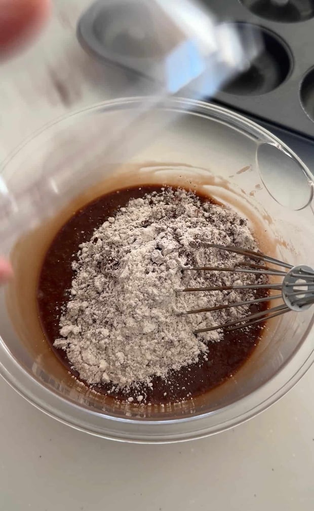 チョコケーキな焼きドーナツ