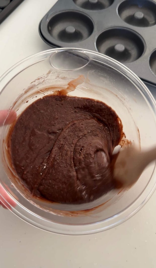 チョコケーキな焼きドーナツ