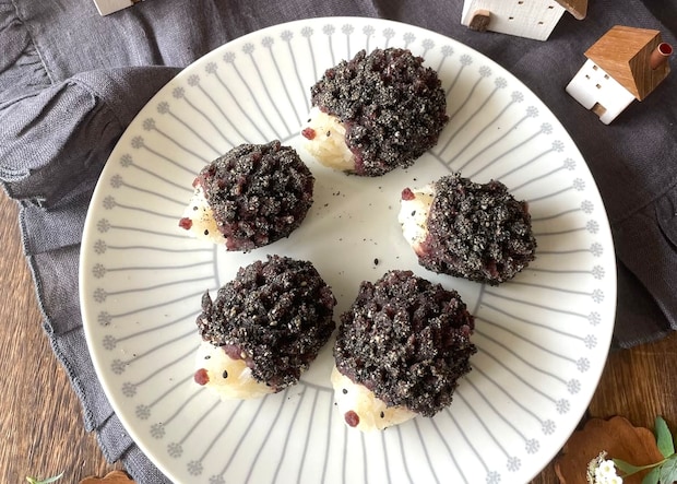 お彼岸におすすめ!愛くるしい「ハリネズミおはぎ」のレシピ