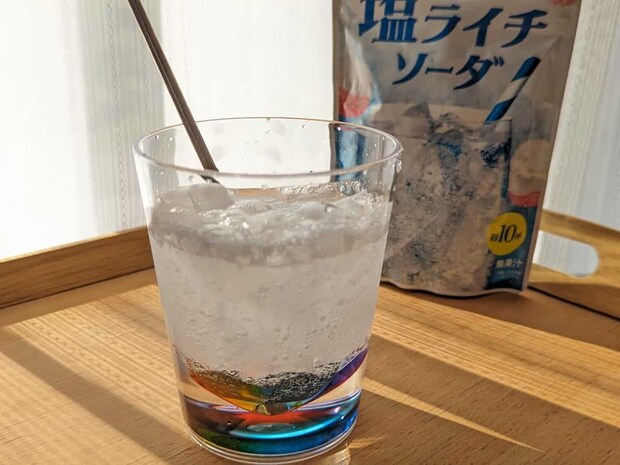 カルディ 塩ライチソーダ 作ったところ