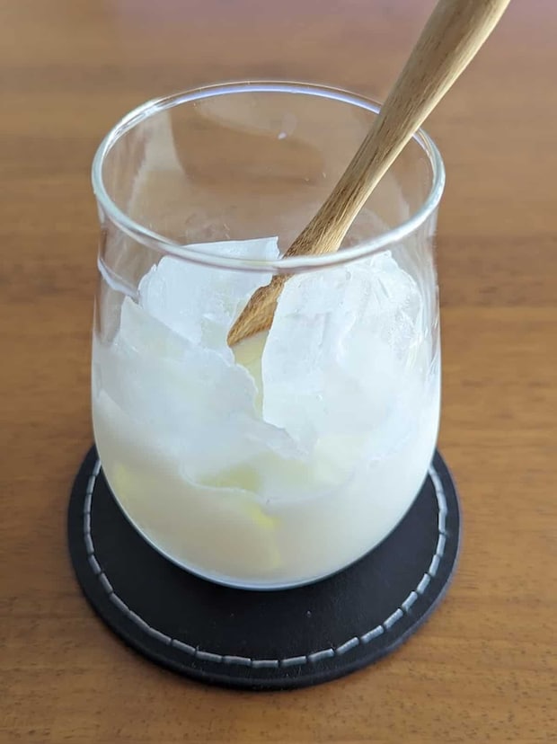 カルディ 塩ライチソーダ ラッシー風