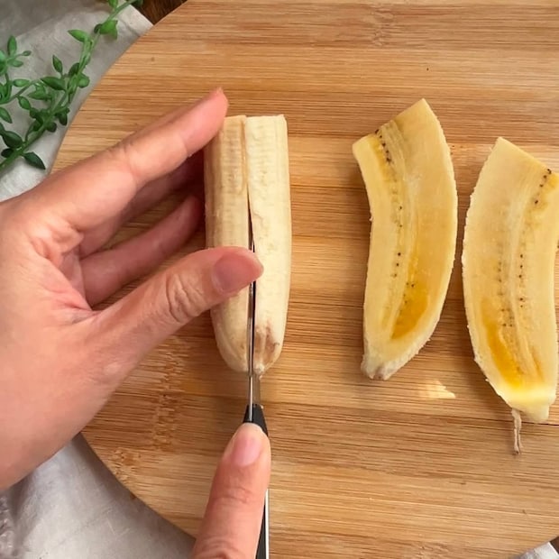 きなことバナナのトースト