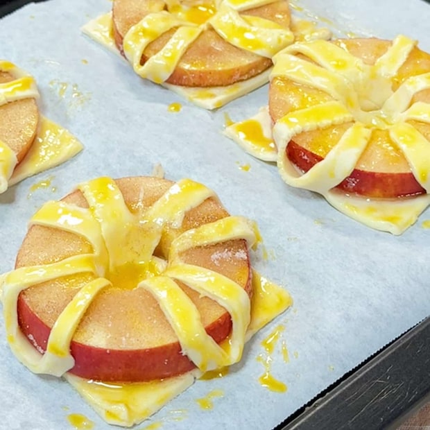 オープンアップルパイ手順5