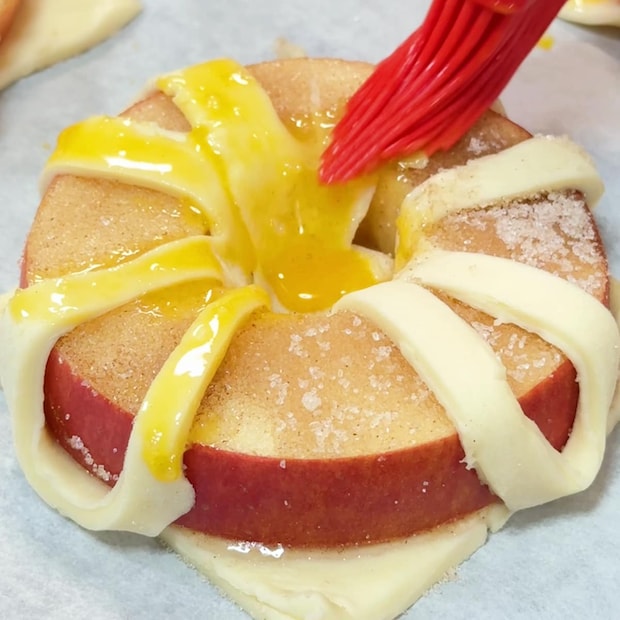 オープンアップルパイ手順4