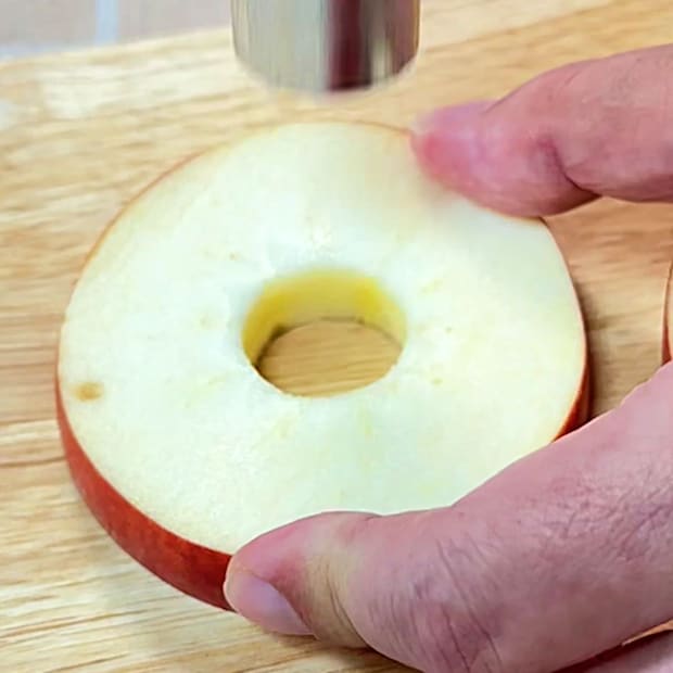 オープンアップルパイ手順1