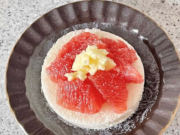 「大人のグレープフルーツトースト」レシピ