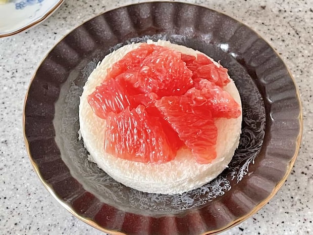 「大人のグレープフルーツトースト」レシピ