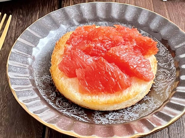 「大人のグレープフルーツトースト」レシピ