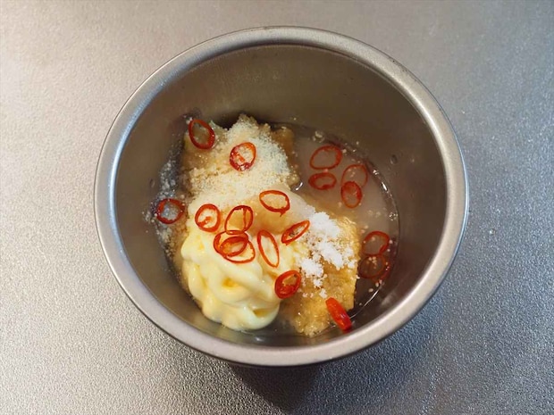 鶏むね肉とキャベツのみそマヨ炒め