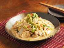 マヨのダブル使いが決め手！しっとりコクうま「鶏むね肉とキャベツのみそマヨ炒め」