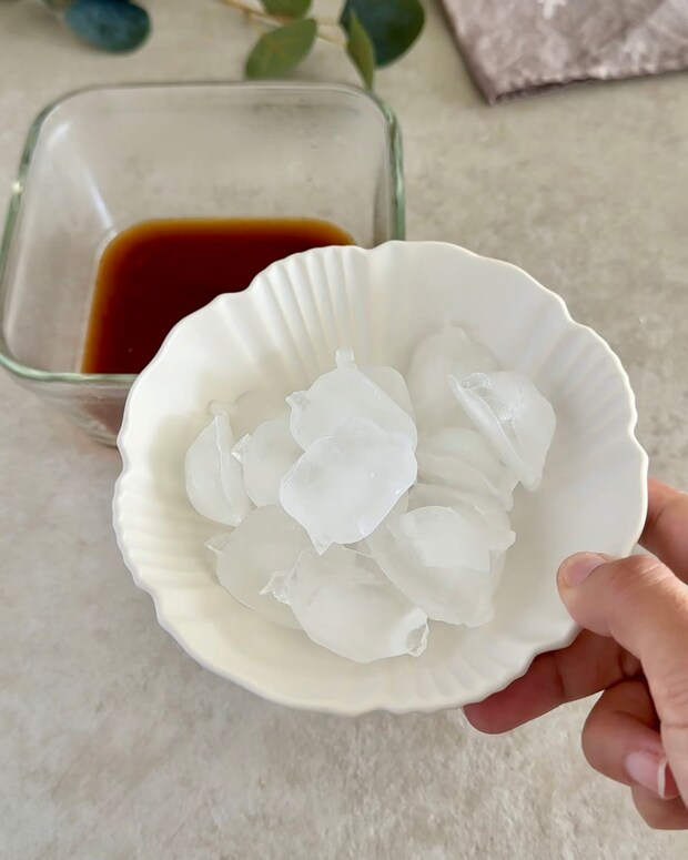 「5分でポン酢ジュレ」レシピ