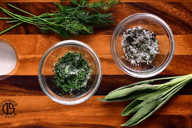 ディルとセージのハーブソルト
