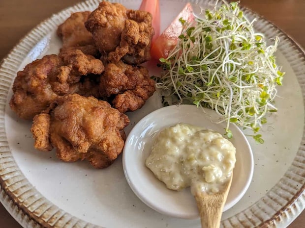 カルディ わさびのタルタルソースと鶏のから揚げ
