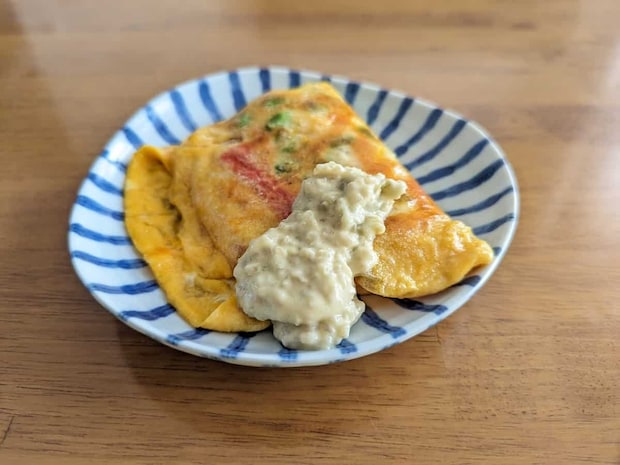 カルディ わさびのタルタルソースと卵焼き