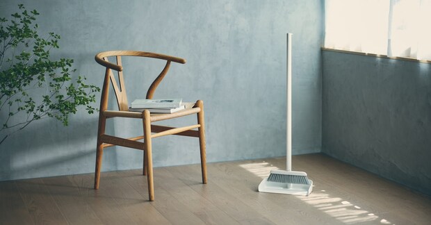 スタンドほうきちりとり