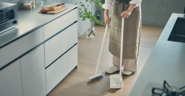 スタンドほうきちりとり