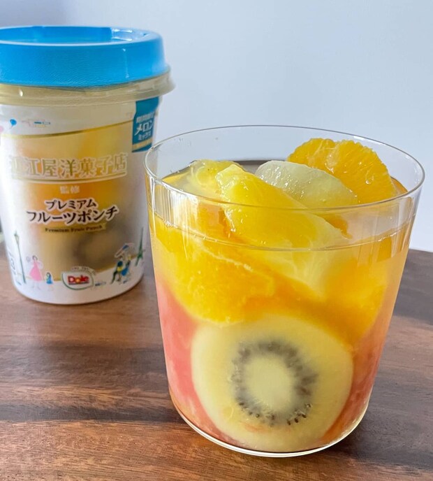 「近江屋洋菓子店」監修の『プレミアムフルーツポンチ』