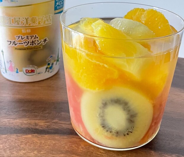 【セブン&期間限定!】老舗洋菓子店「近江屋洋菓子店」監修のプレミアムフルーツポンチが数量限定で登場