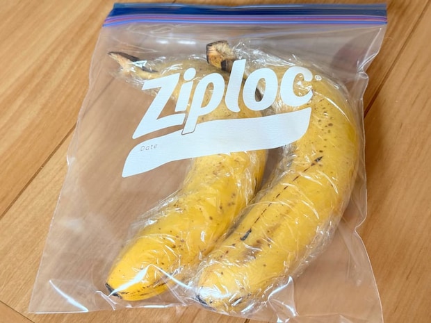 バナナは冷蔵保存　青髪のテツ